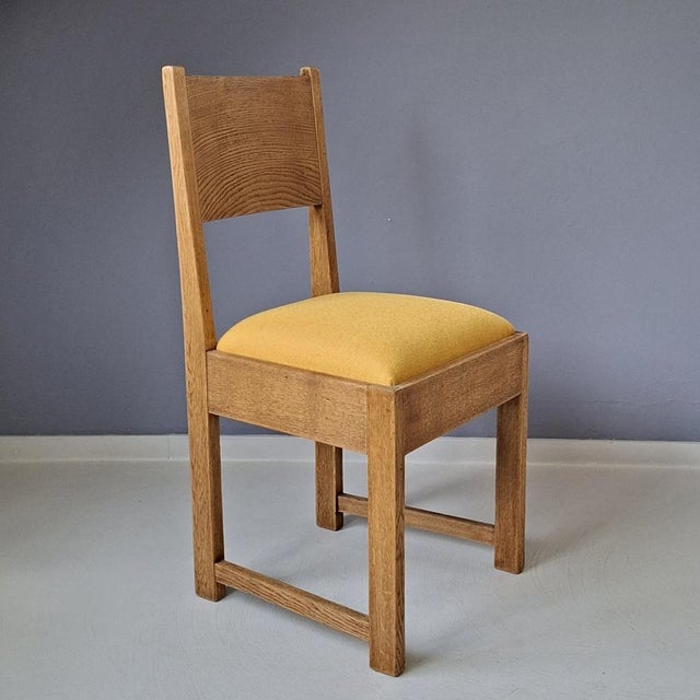 Dutch Art Deco Dining Chairs, 1920s, Set of 4 For Sale - Image 3 of 10