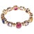 Bochic "Capri" Vintage Diamond, Ruby & Sapphire Bangle Set In 18K & Silver For Sale - Image 15 of 18