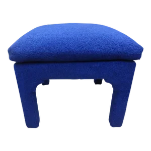 Mid-Century Milo Baughman Style Parsons Ottoman