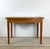 Vintage Mid-Century Console to Dining Table With Scalloped Top & Brass Sabots, 21”–78”, 1960s For Sale - Image 12 of 18