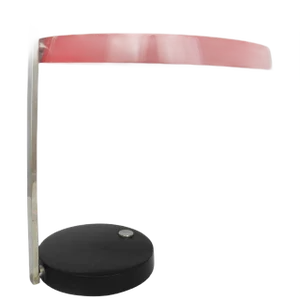 Red, Chrome and Black Oslo Desk Lamp by Heinz Pfaender, 1962