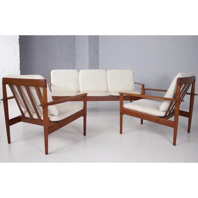 Vintage “Pj 56/3” Bench by Grete Jalk For Sale - Image 10 of 13