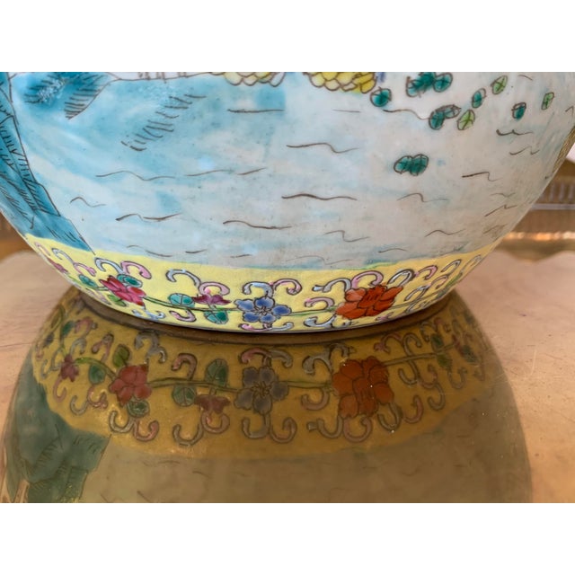 1900s Tianqiuping or Globular Cloisonné Vase For Sale - Image 11 of 13