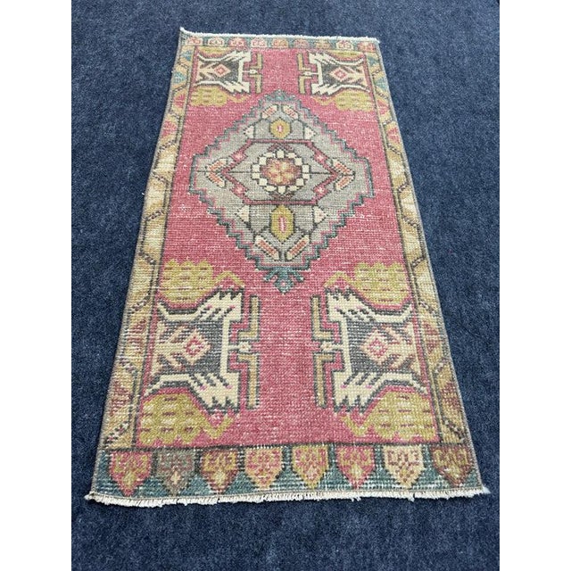 Turkish Yastik Rug 1'7" x 3'4" #24234 Explore a curated collection of hallway runners, wool rugs, and handmade...