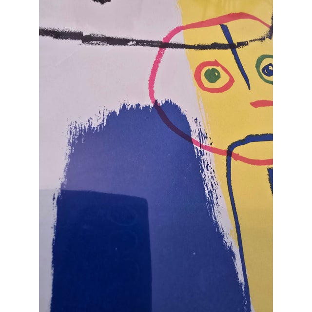Printmaking Materials Vintage Mid Century Modern Signed Miro Lithograph For Sale - Image 7 of 12