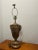 2000 - 2009 2000s Chapman Bronze Table Lamp W Black Shade For Sale - Image 5 of 8