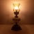 Vintage Porcelain Glass Table Lamp, 1960s For Sale - Image 4 of 11