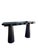 Contemporary Dot 65 inch Modern Architectural Console Table with Ball Design in Black For Sale - Image 3 of 7