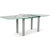 Pescara Glass Dining Table from Völker Design For Sale - Image 4 of 13