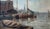 Gold A. Masson “Anvers From the River” Oil Painting. 19th Century, France. For Sale - Image 8 of 9