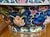 1970s Large Chinese Hand Painted Lotus Bowl - 14" Wide For Sale - Image 5 of 9
