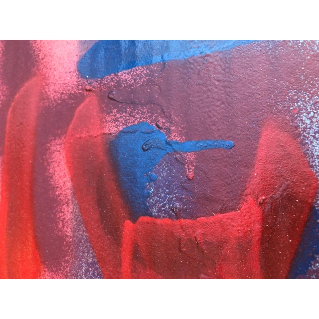 Street Art William Finlayson Jr. Acrylic on Cardboard Titled: “Shut it Down” 2018 For Sale - Image 3 of 7