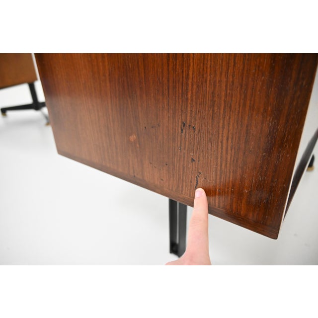 Vintage Boomerang Desk by Osvaldo Borsani for Tecno, 1950s For Sale - Image 13 of 14