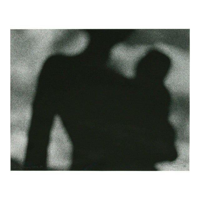 Susan Carrying Willie - Figurative Black & White Photograph, 12/25 by Graham Nash For Sale