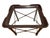 Maitland - Smith Maitland Smith Leather, Bronzed Wrought-Iron and Glass Side Table For Sale - Image 4 of 11