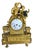 Empire Clock in Gilt Bronze, 1810 For Sale