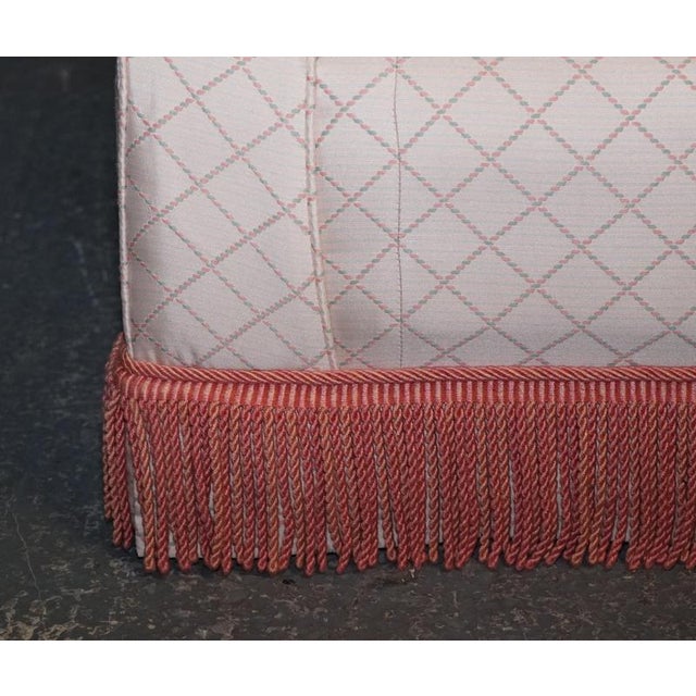 Textile English Country House 2-Seater Sofa Bed with Feather Filled Cushions For Sale - Image 7 of 18