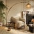 Sink into the plush comfort of the Piedmont Upcycled Chenille Accent Chair. Upholstered in a richly textured chenille made...