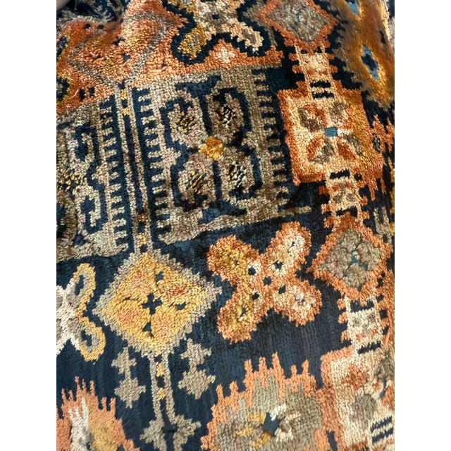 Copper Jack Lenor Larson Documented Lumbar Pillows - A Pair For Sale - Image 8 of 12