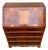 Vintage English Walnut Secretaire, 1930s For Sale