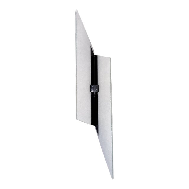 Donovan Lighting Sculptural Frosted Glass Wall Sconce, 18 Available For Sale