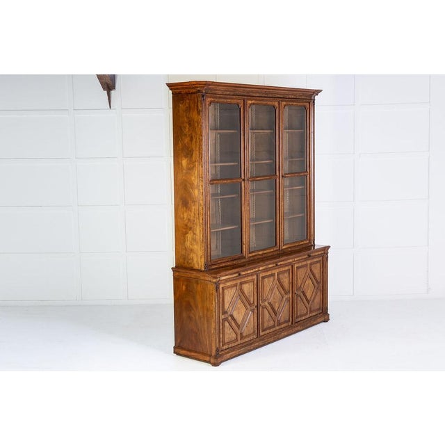 Early 19th Century French Mahogany Bookcase For Sale - Image 11 of 16
