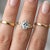 Oval Aquamarine Ring with Diamond Accents – March Birthstone This refined and elegant ring showcases a luminous aquamarine...