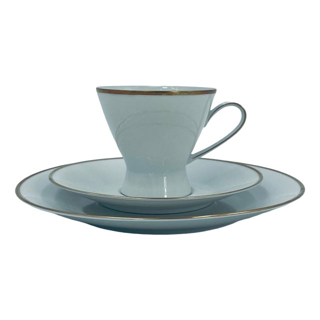Breakfast Set Form 2000 Porcelain Collectors Cup by Rosenthal, 1955, Set of 7 For Sale