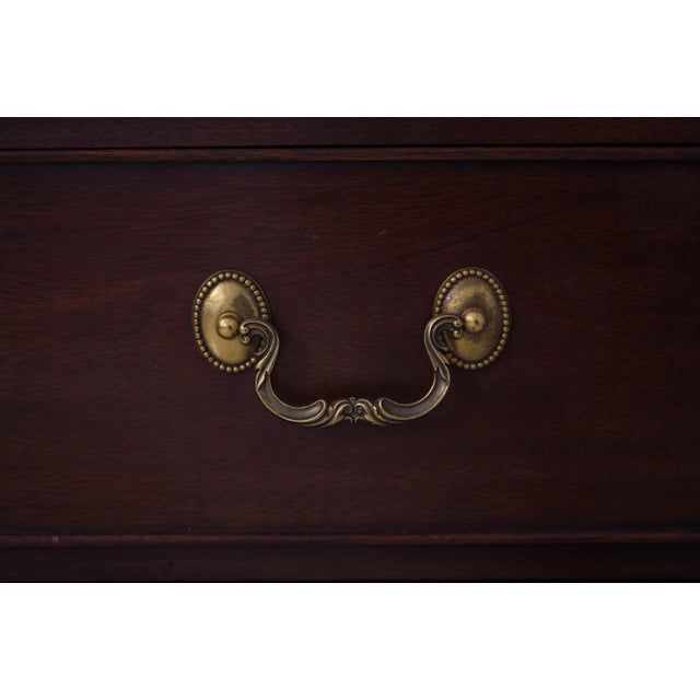 Harden Mahogany 4 Door Breakfront China Cabinet For Sale - Image 12 of 18