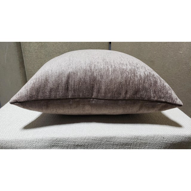 Clarke Brina both sides. Size: 18 x 18 Hidden zipper Pillow cover only. Dry clean only. Fabric Information: Brand: Clarke...