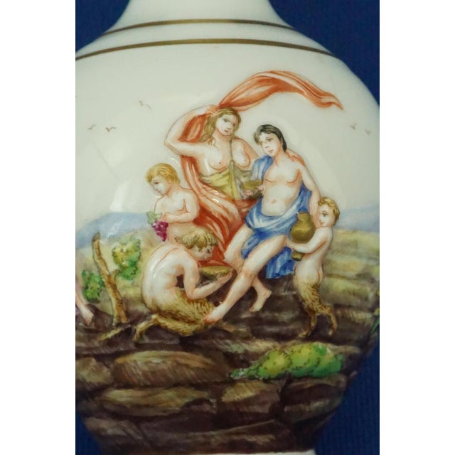 Empire Style Porcelain Perfume Bottle with Bas-Relief Decoration from Ginori Doccia, 1800s For Sale - Image 12 of 18
