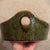 Rustic Vintage Rustic Green Glazed Majolica-Style Vegetable Serving Dish With Handles For Sale - Image 3 of 7