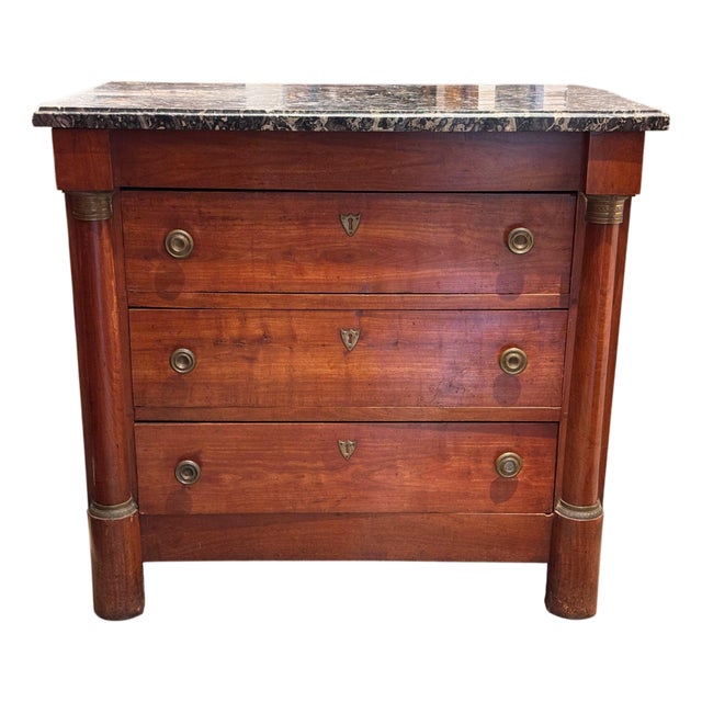 19th Century French Empire Chest For Sale