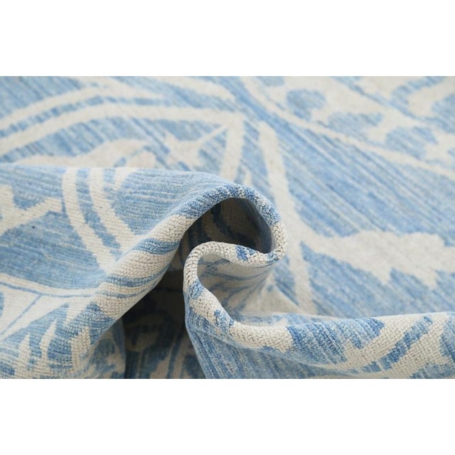 Traditional Pasargad DC Fine Hand Knotted Oushak Rug For Sale - Image 3 of 6