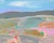 Pink 1986 Acrylic on Paper Landscape Painting by Harry Hilson For Sale - Image 8 of 8