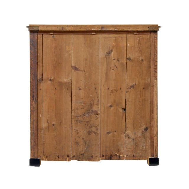 Swedish Elm and Birch Escritoire Writing Desk, 1870s For Sale - Image 9 of 14