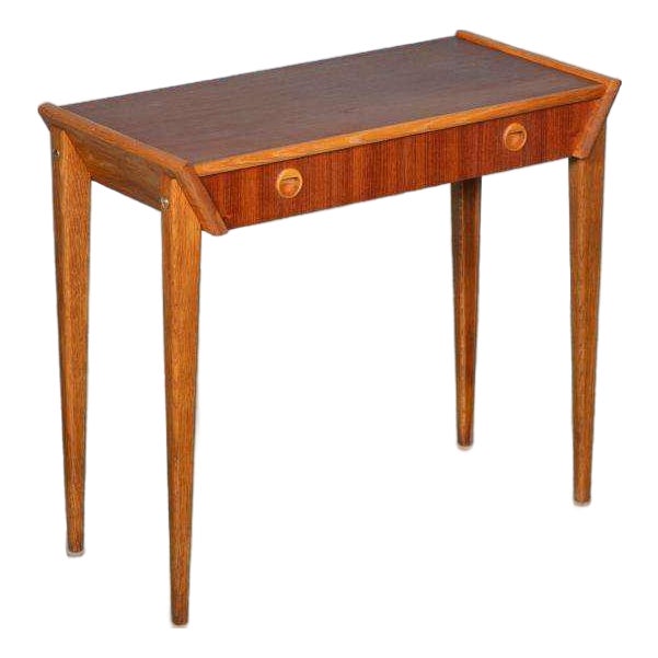 Vintage Side Table with Drawers, 1960s For Sale