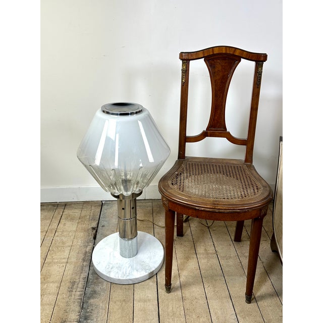 Diamond Lamp in Murano Glass, Italy, 1970s For Sale - Image 12 of 14