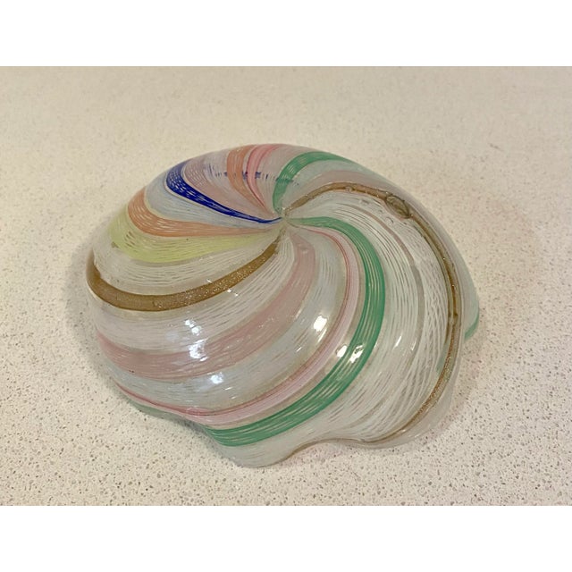 1950s 1950s Mid-Century Hand Blown Italian Murano Bowl For Sale - Image 5 of 8