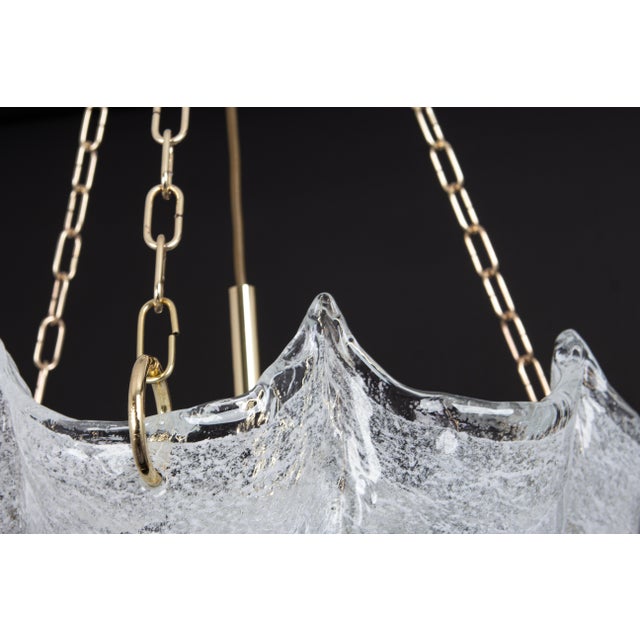 Large Murano Glass Pendant Light from Kaiser Idell / Kaiser Leuchten, Germany, 1970s For Sale - Image 11 of 14