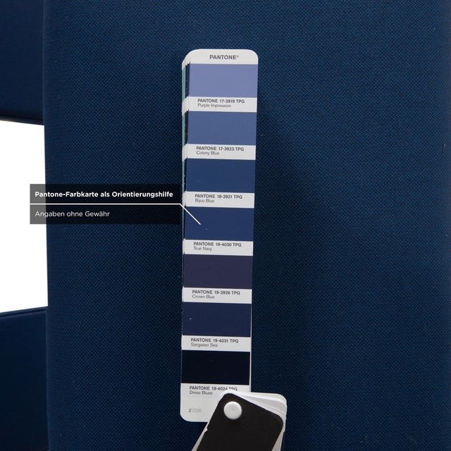 Variable Kneeling Chair in Ash and Blue Fabric by Peter Opsvik For Sale - Image 6 of 12