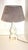 Vintage Italian Porcelain Fabric Shade Table Lamp, 1970s For Sale - Image 9 of 9