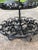 Metal 1950s Spanish Ornate Cast Iron Three Tier Stand For Sale - Image 7 of 10