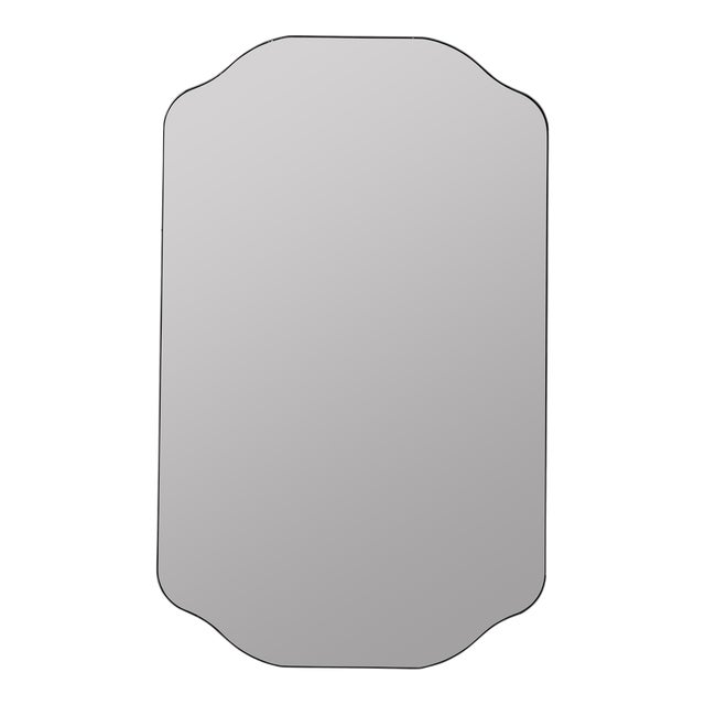 Henry Silver Wall Mirror For Sale
