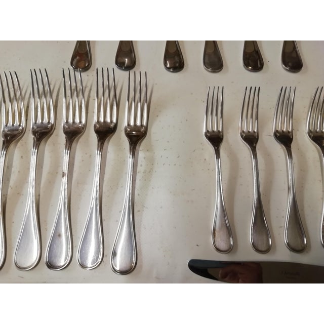 Albi Cutlery Service from Christofle, France, 1970s, Set of 30 For Sale - Image 12 of 18