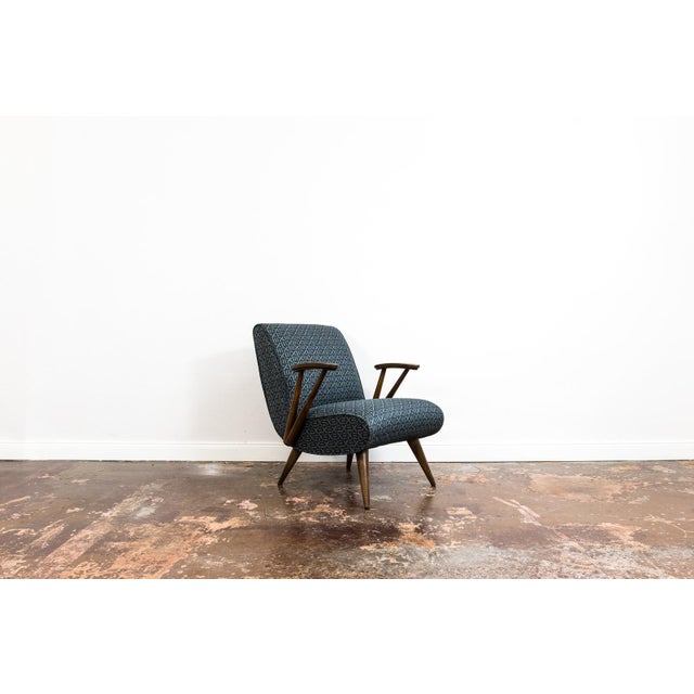 Mid-Century Modern Model 300-110 Lounge Chair from GFM, Poland, 1960s For Sale - Image 6 of 15