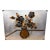 MCM Alex Kovacs Metal Brutalist Floral Wall Art Signed 1977 - 45” X 32.5” For Sale