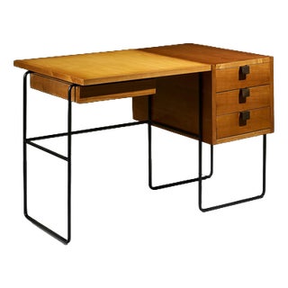 Duo-Tone Writing Desk by Taichiro Nakai for La Permanente Mobili Cantù, 1955 For Sale