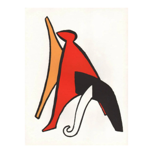 Calder Lithograph Dm02141 Derriere Le Miroir 1963