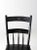 Farmhouse Antique Stencil Back Plank Seat Chair For Sale - Image 3 of 12